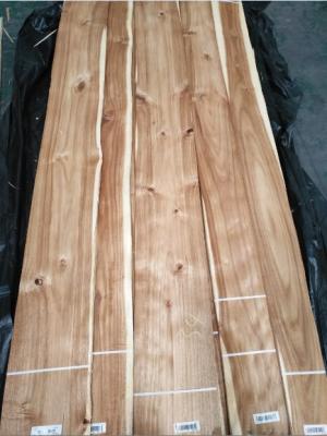 Acacia Natural Wood Veneer Knotty Acacia Exotic Wood Veneers for Furniture Doors & Veneered Plywood