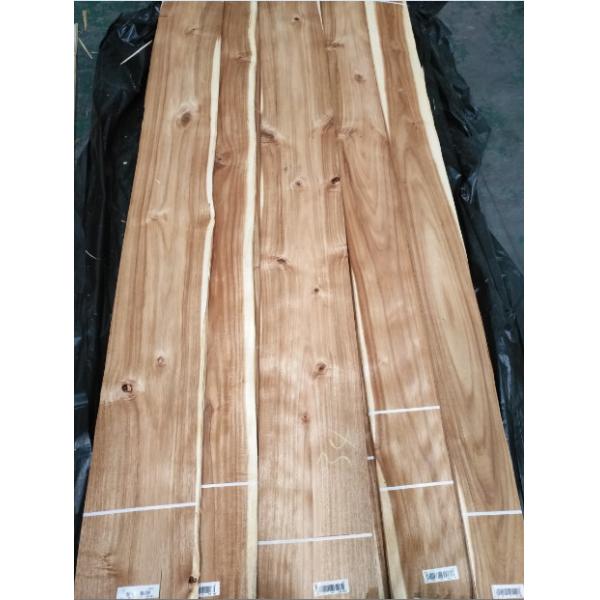 Acacia Natural Wood Veneer Knotty Acacia Exotic Wood Veneers for Furniture Doors & Veneered Plywood