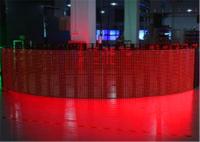 CE flexível ultra fino da tela de malha do diodo emissor de luz da exposição da cortina do diodo emissor de luz de P12mm/CCC
