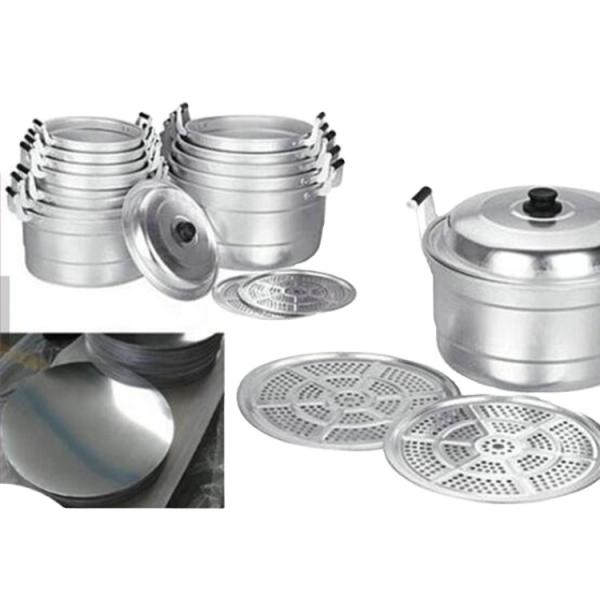 1050 1060 1070 1100 gaufrettes en aluminium du prix usine 1050-H14/diamètre en aluminium de disques 80mm 1600mm pour des panneaux d'avertissement de route