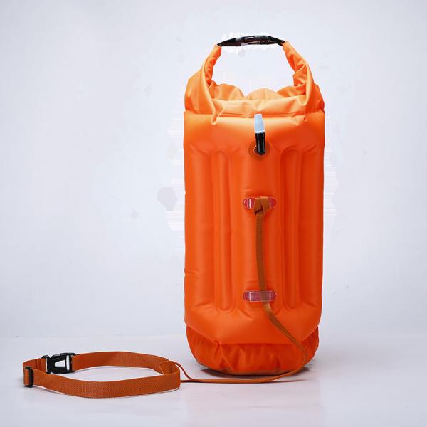 20L Waterproof Dry Bag, Ultralight Swim Buoy and Safety Float for Open Water Triathletes, Kayak, Snorkeling,Surfers, Bea