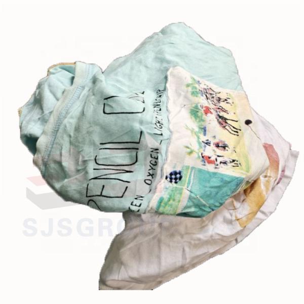 High-Grade A 100 Cotton Light Colour Wiping Rags Cotton Industrial Calico Cleaning Rags For Industrial