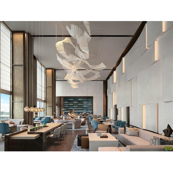 Современной софа размера лобби гостиницы подгонянная мебелью установила шкафы стены