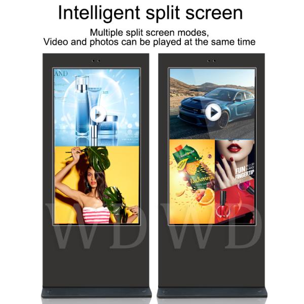 Большой знак пользы LCD внешний для рекламы вертикального 4K UHD