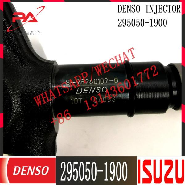 For ISUZU D-MAX Engine Fuel Injector 8-98260109-0 8982601090 295050-1900 2950501900