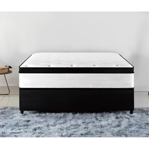 Upgrade to JOURM Topper Knitted Fabric and Memory Foam for a Luxurious Sleep Experience