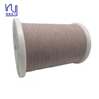 2USTC-F 0,08 mmx10 fio de Litz de cobre revestido de seda isolado