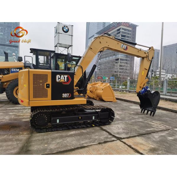 CAT 307 7.5 tons New or Used Crawler Excavator with Turbocharging Engine and Variable-displacement piston pump