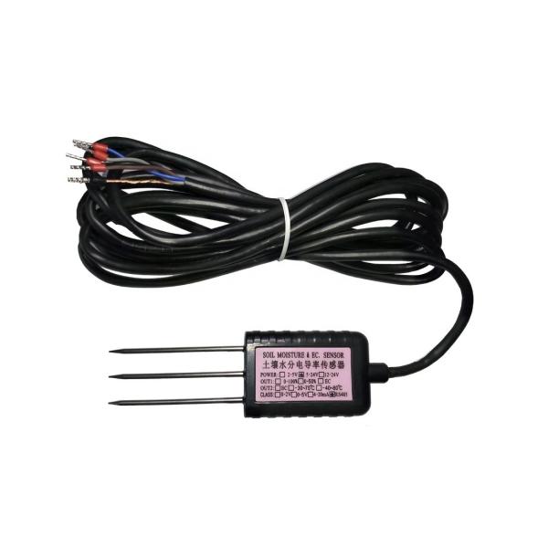 3.3V 2-5V DC Power Supply FDR Soil Temperature Moisture Sensor for Crop Irrigation