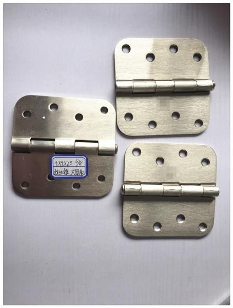 Sn Colo Heavy Duty Exterior Door Hinges Big Round 5/8 Round Corner With Screws