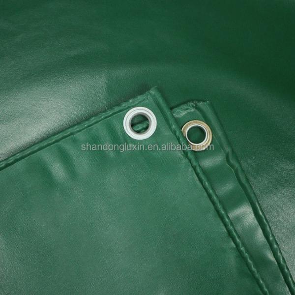 Green Woven Tarpaulin UV Resistant and Moisture-proof for Covering Outdoor Items