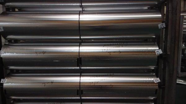 0.14mm * 270mm Coated Aluminum Foil Blue Colour For Hot Rolled Thick Plate