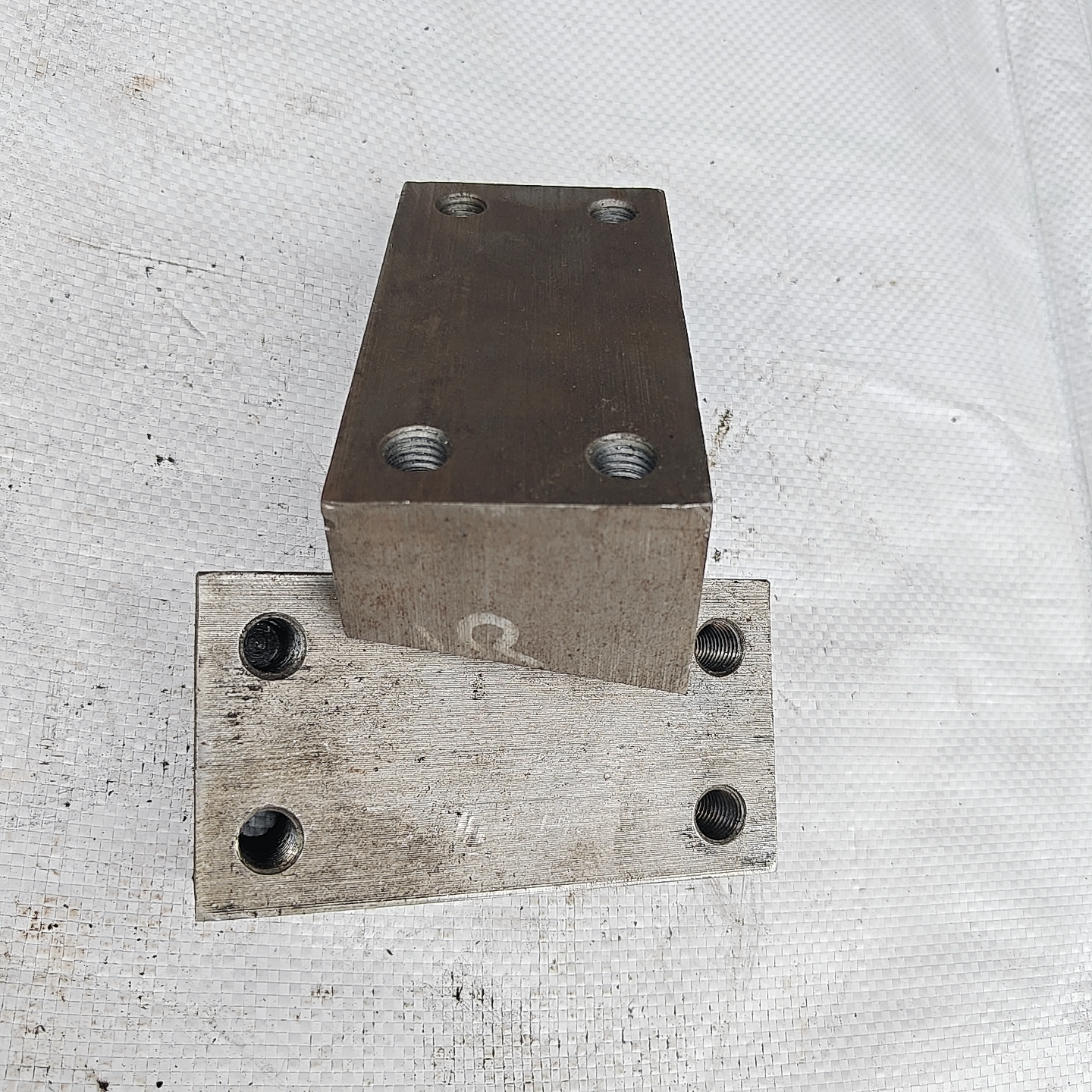 Precision CNC machined towing wheel seat for Komatsu PC120 PC1205 PC1206 excavators with accurate mounting holes for direct installation