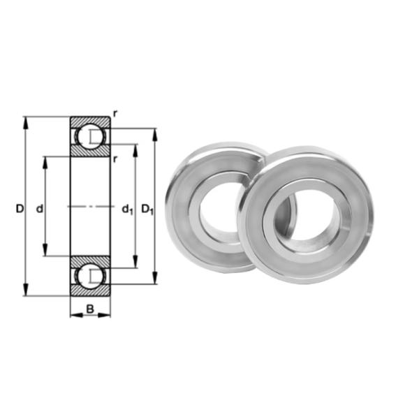Acercamiento de alta calidad SMR104ZZ 4*10*4mm Acercamiento de acero inoxidable Acercamiento en miniatura