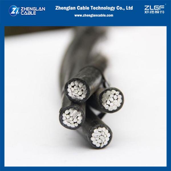 Aerial Bundled Cable Without Public Lighting Cable AAC/XLPE AAAC/XLPE NTP 370.254 CAAI 3x50+NA1x35mm2