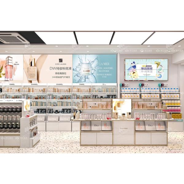 Retail Beauty Shop Furniture Frameless Commercial Jewelry Display Cases ODM