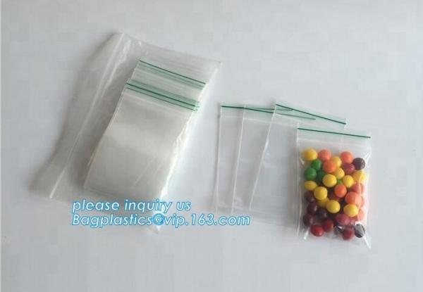 resealable one side clear pouch pharmacy small k pill package zip lock plastic bags pills packaging bag, bagplasti
