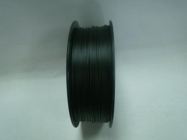Chama - filamento retardador 1,75 da impressora da fibra 3d do carbono/3,0 milímetros de cor do preto