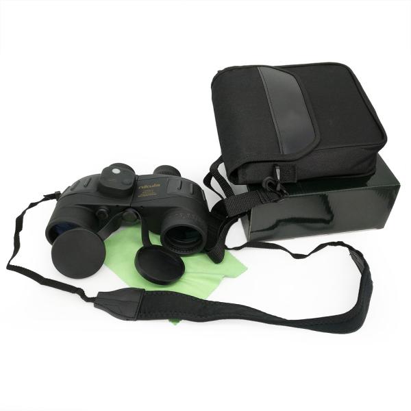 Black Compass Waterproof Military HD Binoculars Telescope for Bird Watching