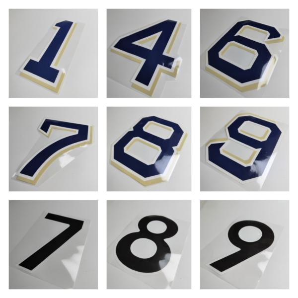 Custom Iron On Jersey Number Heat Transfers Football Jersey Letters And Numbers