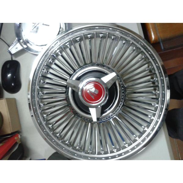 Custom Car Plastic  Wheel Hub Cover , 13 / 14 Inch Bus Hub Caps ABS Material