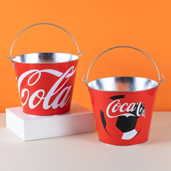 750ml 500ml Wine Cooler Ice Bucket  , Metal Champagne Bucket Rust Resistant