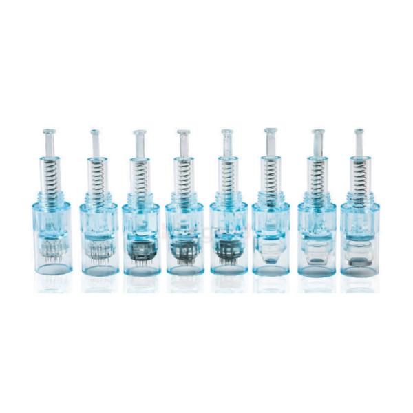 X5 Electric Derma Pen Stamp 9/12/36/42/Nano Needle Cartridges for Neck/Throat Target Area