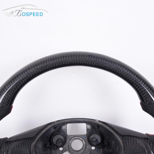 100 Percent Real 3K Volkswagen Carbon Fiber Steering Wheel Customized