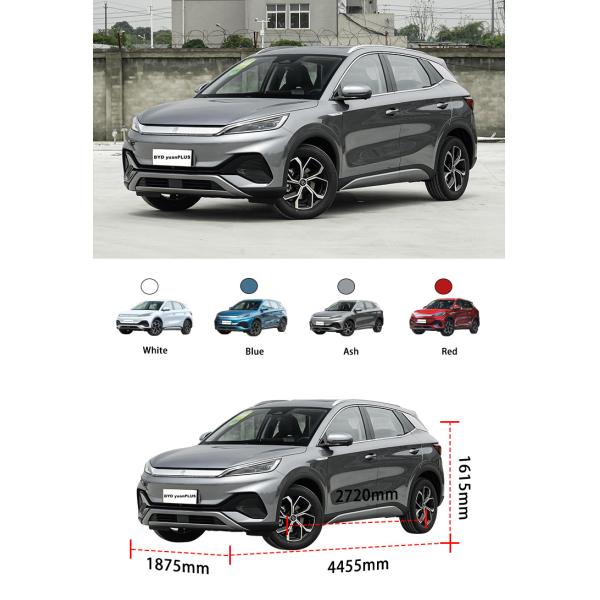 EV Modern Electric 5 Door Cars SUV Новая энергия BYD Юань Плюс Флагман