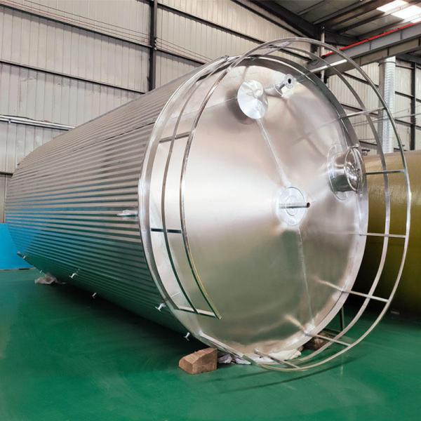 Réservoir de stockage de fioul en acier inoxydable 50000L 8 Bar