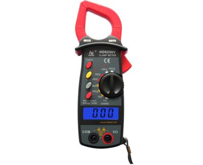 High Accuracy Digital Clamp on Meter , Digital Clamp Meter with buzzer