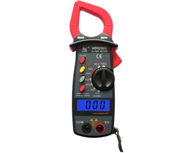 High Accuracy Digital Clamp on Meter , Digital Clamp Meter with buzzer