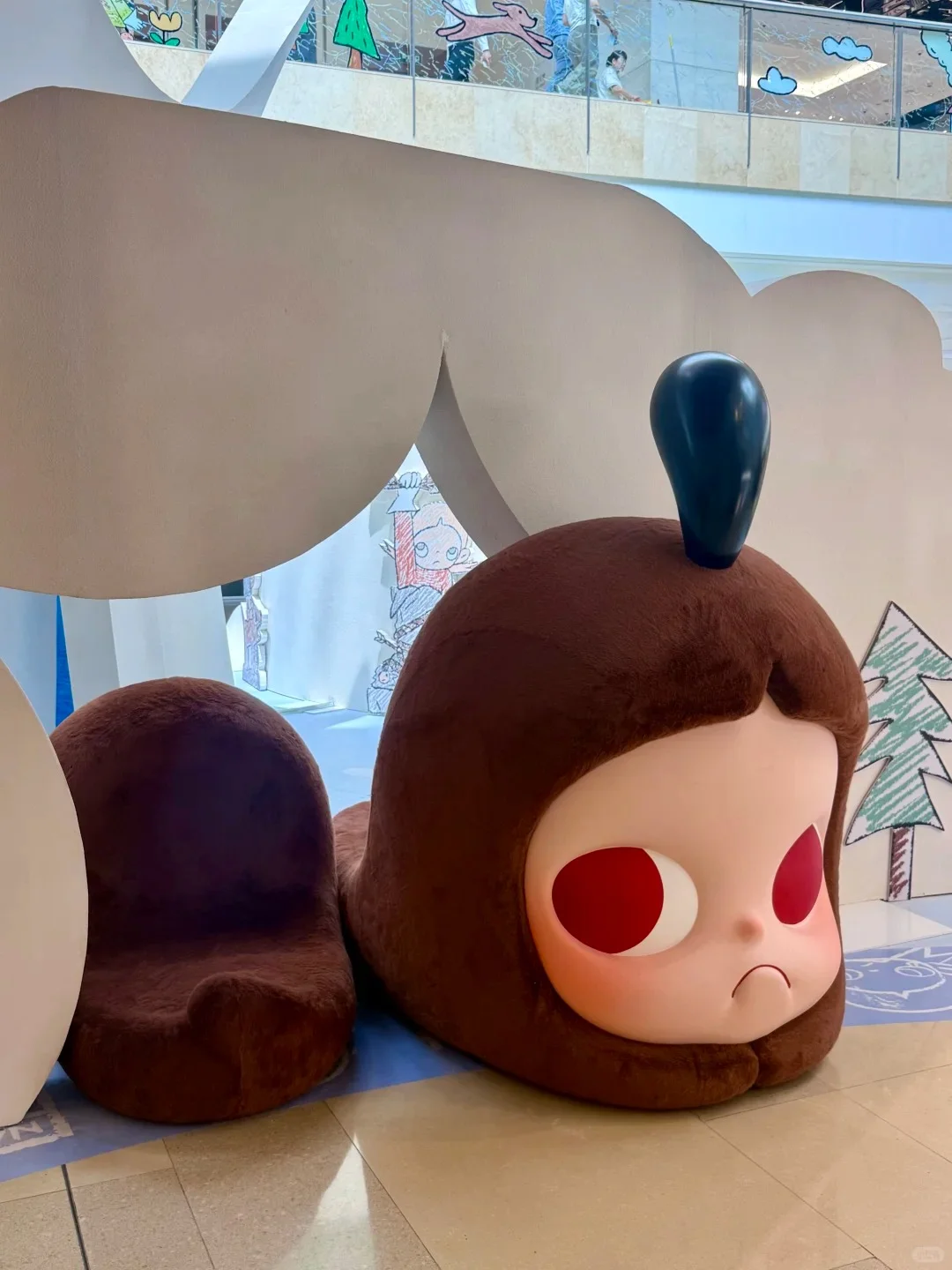 Customized Size Fiberglass Sculpture for Indoor & Outdoor Use with Matte or Glossy Finish