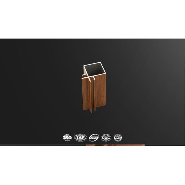 Печатание бумаги переноса цвета Семи законченного алюминиевого квадратного трубопровода деревянное для неофициальных советников президента