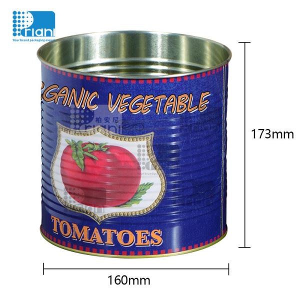 Airtight Empty Food Tin Cans Round / Rectangular For Edible Gummies Mints Chocolate Bites