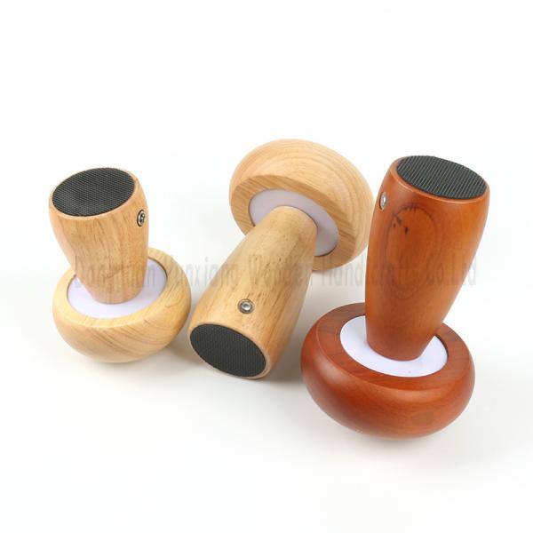 Lámpara de hongo de madera personalizada, luz nocturna para regalos de cumpleaños