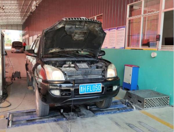 Vehicle Test Line For Environmental Protection Station Annaul Vehicle Inspection Equipment Center