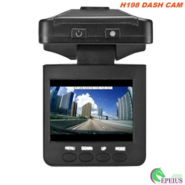 2.4 Inch Car Dashboard Camera Night Vision H198 , Full HD 720P Car Black Box