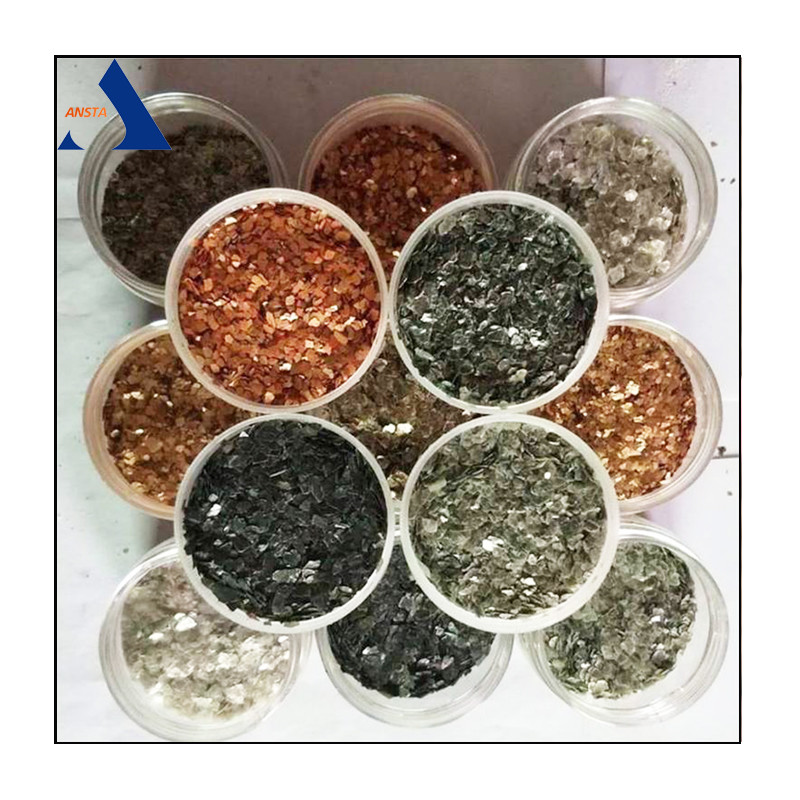 Natural Color Mica Flakes for Epoxy Floor Colorful Mica Flakes for decoration