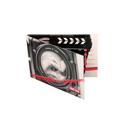 Cartão video Digital do folheto do LCD do painel de um Tft de 4,3 polegadas para o mercado Busi