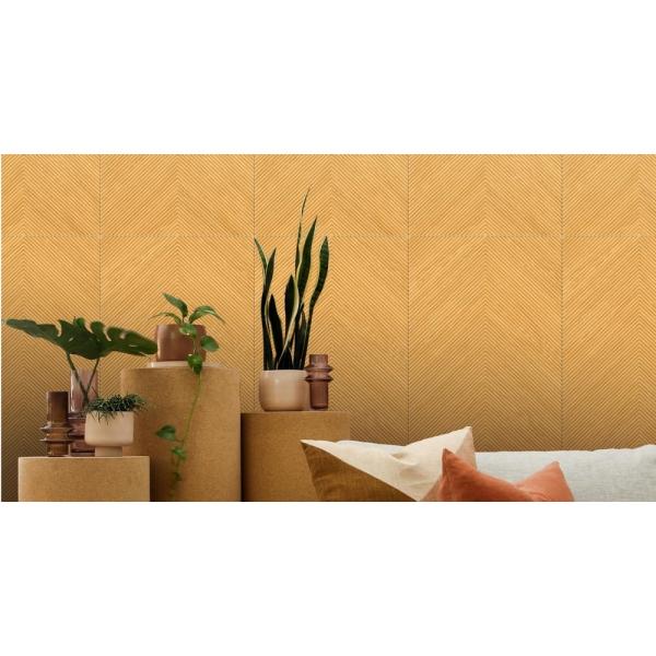 400x1200mm Wear-Resistant Green Yellow Porcelain Tiles AAA Grade