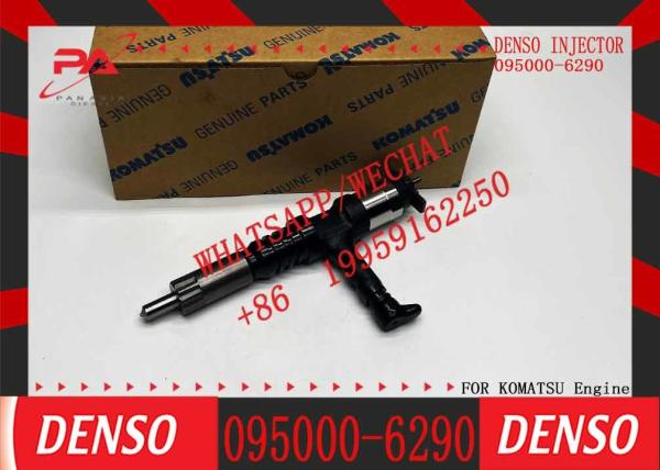095000-6290 6245-11-3100 para el motor Komatsu SAA6D170E Gasolina Diesel inyector de combustible