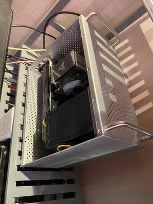 264mm Height ATX Aluminium Profile PC Case