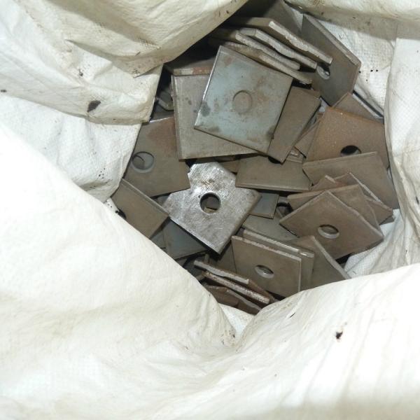 Máquinas de lavar roupa de forma cônica quadrada de bisel DIN434 Máquinas de lavar roupa de forma cônica quadrada plana para secção U