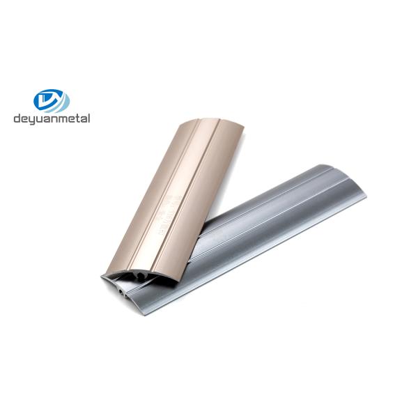 Electrophoresis Aluminium Flooring Profiles 50mm Height