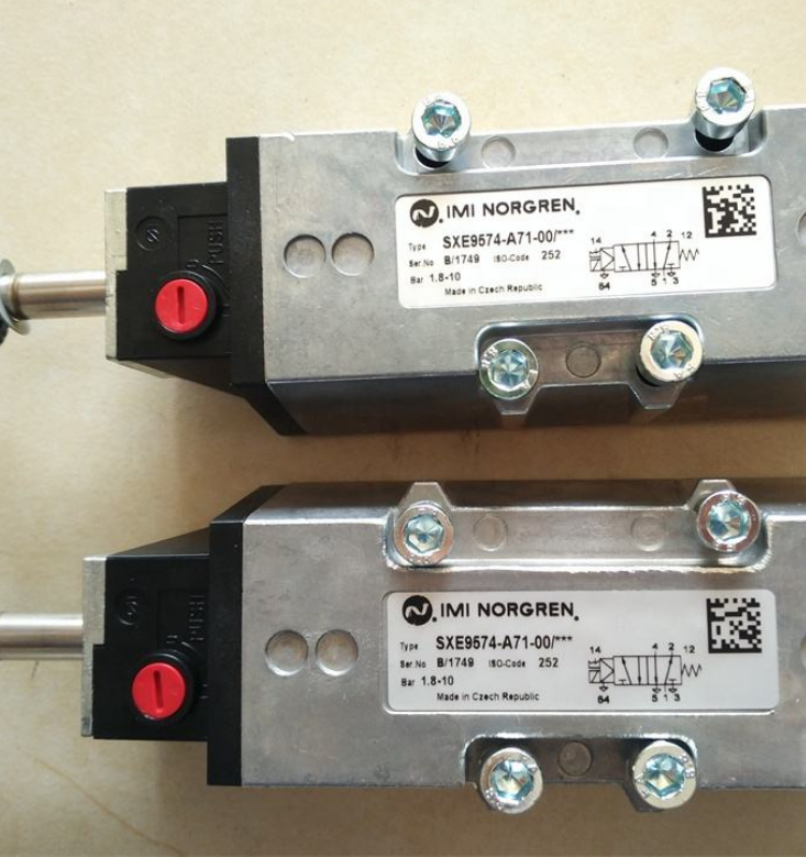 Solenoids Feature Norgren SXE9574-A71-00 NORGREN Valve Cylinder Filter
