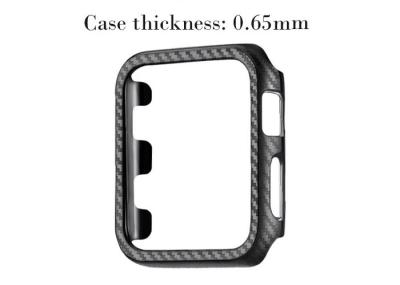 Shock Resistant Apple Watch Series 4 44mm Case Carbon Fibre Material