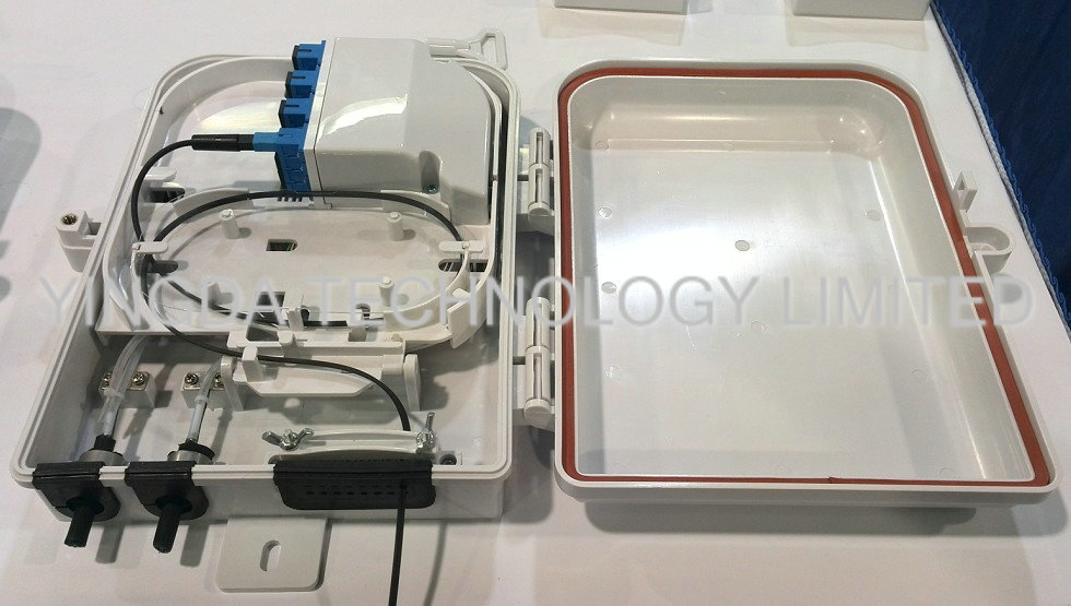 Двойная коробка Splitter оптического волокна слоя для Splitter 1x16 LGX PLC модульного/коробки распределения кабеля