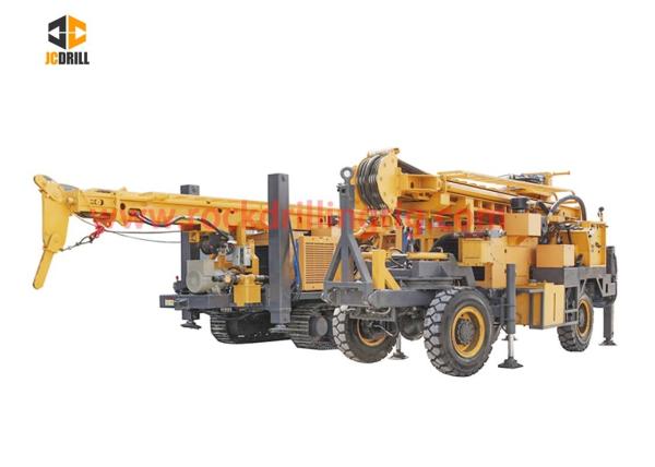 TWD600 Trailer Mounted Cms Hydraulic Water Well Drilling Rig Farming Machinery