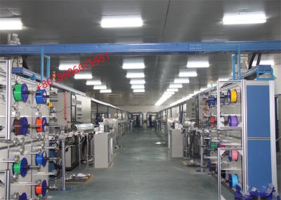 Linhas de revestimento secundárias da multi fibra ótica da máquina da extrusão de cabo da cor Sj50 1.2mm